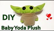 DIY Easy Baby Yoda Plush / Grogu Plush