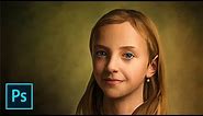 Transform a Photo to a Realistic Oil Painting - Photoshop Tutorial