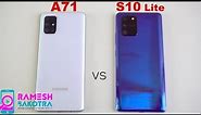 Samsung Galaxy A71 vs S10 Lite SpeedTest and Camera Comparison