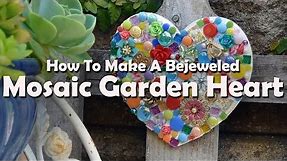 Mosaic Tutorials: How To Make A Mosaic Garden Heart