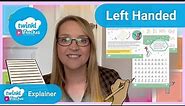 Helping Left Handed children with Letter Formation