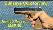 Smith & Wesson M&P 40 CO2 BB Pistol By Umarex, review and target shooting (non-blowback model)
