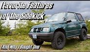 Favorite Features of the Suzuki Sidekick / Geo Tracker (and a few things that could be better)