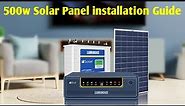 500watt Solar Panel Installation Guide|500W Solar System Installation|500w Solar Panel Buying Guide.