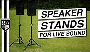 Best Speaker Stands For Live Sound, DJs, & PA Systems
