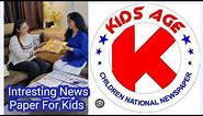 Introducing KIDS AGE Newspaper In MAHARASHTRA@dollyparmar6462 #newspaper #kids