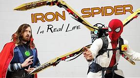 We Built A Real Life IRON SPIDER SUIT!