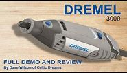 Dremel 3000 "FULL Review" Unpack & Demo in HD