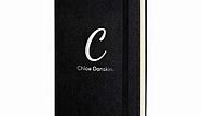 Personalised Moleskine Classic Plain Notebook Large with Silver Foil Detail