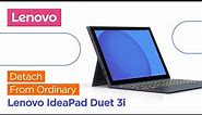 Detach From The Ordinary With Lenovo IdeaPad Duet 3i | Features & Specifications | Lenovo India