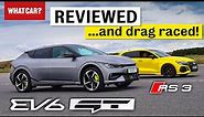 New Kia EV6 GT review – plus drag race against Audi RS3! | What Car?