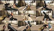 Counter-Strike: Global Offensive 2011 Alpha - All Weapon Reload Animations within 3 Minutes