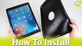 How To Install An OtterBox Defender Case On The iPad Pro