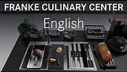 Franke Culinary Center Sink Stainless Steel - Complete - English