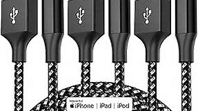iPhone Charger Apple MFi Certified 3pack 10FT Long Lightning Cable Fast Charging Cord Compatible with iPhone 14/13/12/11 Pro Max Mini XR/XS/X/8/7/6 Plus SE iPod and More