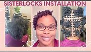 My Sisterlocks Installation | 6 Inches of Type 4 Hair