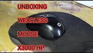How to Set Up Wireless Mouse X3000? HP wireless X3000 mouse Unboxing and Review
