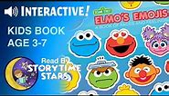 Sesame Street | Elmo’s Emojis 💩 Kids Book Age 3-7 about feelings | Interactive | Bedtime Story