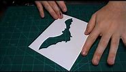 Super Easy Bat Stencil