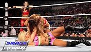 Becky Lynch & Charlotte vs. Nikki Bella & Brie Bella: SmackDown, Aug. 27, 2015