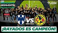 Resumen | Monterrey vs América | CONCACHAMPIONS 2021 - Final | TUDN