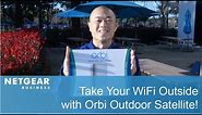 Take Your WiFi Outside With the Orbi Outdoor Satellite | Business Break