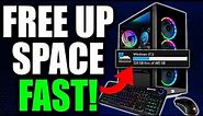 How to FREE Up Disk Space on Windows 11, 10, 8, or 7! 🖥️ Make Your PC Faster!