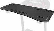 KELIXU Treadmill Desk Attachment, Universal Walking Laptop Holder Desk 39" L x 15" W Ergonomic Platform Workstation for Treadmill with Cup Holder, Laptop/Tablet Stand, Black