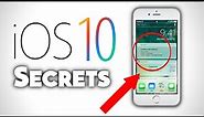 Top 5 SECRET Features on IOS 10 | iPhone 7 and iPhone 7 Plus ( Facts about iPhone )