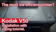 How to refill KODAK black and color ink cartridges and install KODAK VERITE 50 ECO print