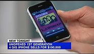 First-generation iPhone sold for $190K at auction