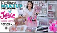 JUSTICE MAKEUP COLLECTION + A LOOK 👀 at MOM's MAKEUP TOO!!!
