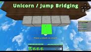 How to do Unicorn bridging (Jump bridging)