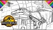 BARYONYX With ROBOTIC ARM Drawing | Jurassic World Dominion