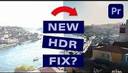 HOW to fix BLOWN OUT iPhone HDR footage in Premiere Pro 2024 (THE CORRECT WAY)