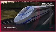 Hitachi Rail High Speed concept exterior