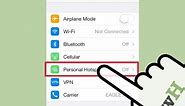 How to Turn on Personal Hotspot on iPhone 5/5s/6/6s ios 7/8/9