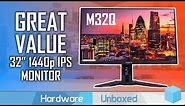 Gigabyte M32Q Review, Great Value Monitor for 32-inch 1440p Gaming