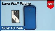 Lava FLIP Phone Blue - How to Setup
