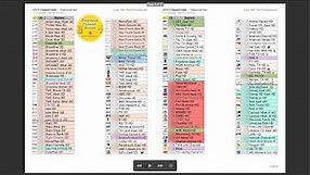 Printable TV Channel Guides