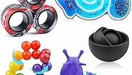 Cevioce 5 Pcs Fidget Toys Adults Pack, Toddler Sensory Toys for Autistic Children, Autism Toys for Kids 3+ Year Old, Cool Toys for Boys Teens ADHD, Bulk Gifts for Kids Christmas Easter Basket Stuffer