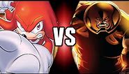 Archie Knuckles vs Juggernaut | Sprite Animation | Archie vs Marvel