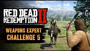 Red Dead Redemption 2 Weapons Expert Challenge #5 Guide - Kill 5 mounted enemies with throwing knife