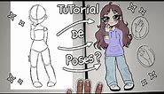 Tutorial de como dibujo las poses//tutorial of poses for your drawings ✨ PT1