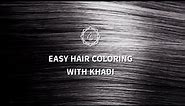 How to: NATURAL HAIR COLORING with khadi Natural Hair Color