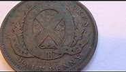 1837 Un-Sou Canadian Coin