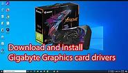 Gigabyte graphics card drivers for Windows 10 64 bit