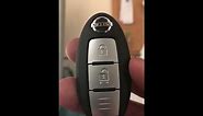 How to change a battery on a Nissan Qashqai key fob