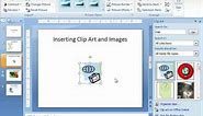 PowerPoint Tutorial Inserting Clip Art and Pictures Microsoft Training Lesson 5.1
