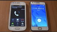 Samsung S2 android 11 Over the Horizon Incoming call &Samsung Galaxy S Duos Outgoing call